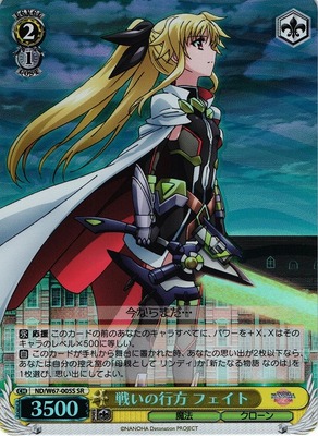 Fate, Whereabouts of Battle ND/W67-005S SR Foil