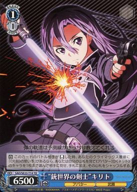 "Swordsman in the World of Guns" Kirito SAO/SE23-T14 TD