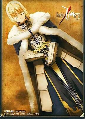 (USED) Character Sleeve - Fate/Zero - Saber