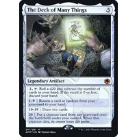 【EN】The Deck of Many Things Foil Ampersand Card