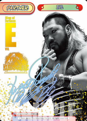 EVIL NJPW/002B-P012 PP Foil & Signed