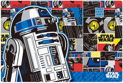 (USED) Rubber Mat - STAR WARS - R2-D2