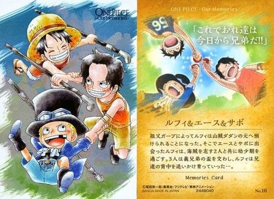 One Piece - Sabo & Monkey D. Luffy & Portgas D. Ace